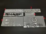 Manchester United sponsor logo shirt UMBRO SHARP VODAFONE black white remark