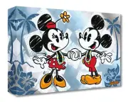 Mickey Mouse Walt Disney Fine Art Trevor Carlton Ltd Ed TOC Print This is Bliss