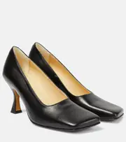 [Souliers Martinez] Souliers Martinez Leather pumps AU 4 black