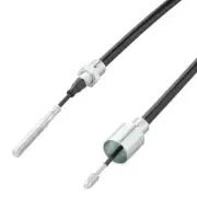 2x Brake Cable Hl: 1330mm Gl : 1557mm Pendant Pull With Bell Ø26mm Bowden Bpw
