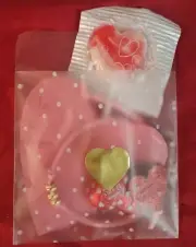 Girls Valentine Goodie Bag, classmates/party. Friendship bracelet & candy. 10ct