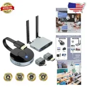 Ultra-HD Wireless HDMI Kit - High-Speed Transmitter and Receiver with 98ft Range