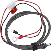 Mini O Ring DC Charging Cable, 18AWG Mini Power Cable, DC Charging Cable with Fuse, for Off Grid RV Boat (5m)