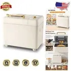 Smart Bread Machine with Measuring Tools & 15-Hour Timer for Fresh Daily Bread