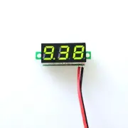 Digital Green LED Car Voltmeter Voltage Panel Guage Meter 0.28" DC 3.5-30V