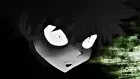 Anime hunter x killua zoldyck monochrome glowing eyes Playmat Gaming Mat Desk