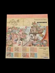 Graphic 45 8x8 Paper IMAGINE Full Pad NEW!