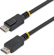 StarTech.com DISPL7M Latching DisplayPort to DisplayPort Cable, Black, 7 Meter