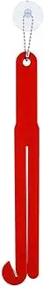 Plastic Bag Opener Food Bag Opener Cutter Package Opener with Suction Cup Chain Stainless Steel for Kitchen Use Food Pouch Bag Cutter Opener for Home Kitchens Easy Storage (red)/1376