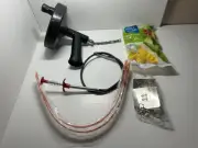 Drain Auger 32 Ft with Gloves, Drain Snake Hair Drain Clog Remover, Heavy Duty
