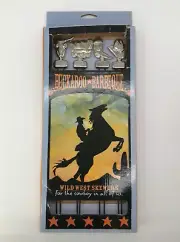 Buckaroo Barbecue BBQ Wild West Set of 4 double Skewers New in Box - Box Damaged