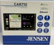 Jensen CAR710 Car Stereo Receiver w/ 7" Bluetooth Apple Carplay Android Auto NEW