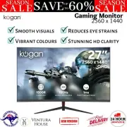 Kogan 27" Curved QHD 180Hz 1ms Gaming Monitor Refresh Rate VA Panel Computer New