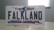 Falkland North Carolina Metal Sign