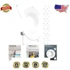 Ultra-Bright 16 Pack LED Downlights 6000K - Dimmable, Damp Rated & Easy Install
