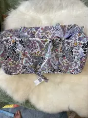 NWT Vera Bradley Large Traveler Duffel In Maddalena Paisley Soft MSRP $119