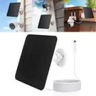 10W 3-in-1 Solar Panel for Spotlights Cam Security Camera in/Outdoor Type-C USB