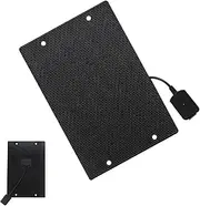 Solar Panel Charger – High-Efficiency Solar Battery Pack, Foldable Phone Charger | Mobile Device Solars Bank for Backpacking Fishing Off-Grid Trips, Eco-Friendly USB Outdoor Chargers