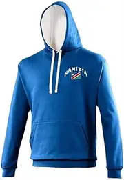 [Supportershop] Unisex Sweat Hoodie Rugby Namibie Rugby Namibia Hoodie Blue