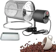 Stainless Steel Coffee Bean Roaster Baking Roasting Machine - Drum Type Coffee Roaster Network-Window Baked-Beans Machine - Coffee Roasting Machine for Home,600g