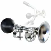 Bike Horn Bicycle Cycling Retro Metal Air Horn Hooter Bell Bugle Trumpet Honking