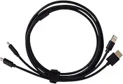 Daseeme 2-in-1 Charging & Data Cable for 13HD/16HD Series and BT-16HD/K/T Graphics Drawing Tablets