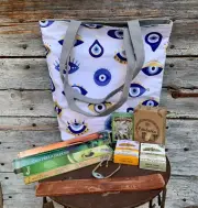 Bag - Box Esoteric Theme Eye Turkish Protection Incense Holder Soap Bracelet