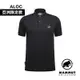 【Mammut長毛象】Matrix Polo Shirt AF Men 日系輕量快乾Polo衫 黑PRT1 男款 #1017-00402