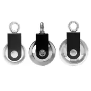 Pulley Block Fitness Cable Aluminum Pulley Snatch Block Pulley Wheel