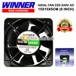 冷卻風扇 15X15X5CM 電源插頭 WINNER 風扇 AC 220-240V 6INCH 150MM 15CM W