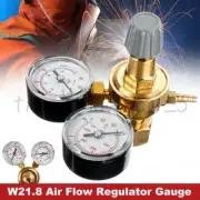 Argon CO2 Regulators Double Gauge Gas Bottle MIG TIG Welding Flow Meter