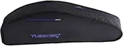 rockible Violin Case Violin Storage Box Lightweight with Adjustable Straps Carrying Bag Protective for Outdoor Beginner Gig Player, black