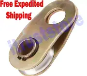 WINCH PULL CARGO PULLING SNATCH ROLLER BLOCK CABLE RECOVERY PULLEY PULLER TOOL