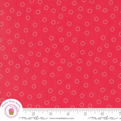 Moda STRAWBERRY LEMONADE 37677 14 Red SHERRI & CHELSI Quilt Fabric