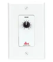 Dbx ZC-1 DriveRack and ZonePRO Series Wall Mounted Zone Volume Remote Controller