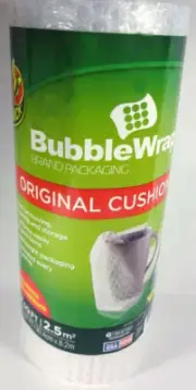 Duck Bubble Wrap, Original Cushion, 3/16" Small Size (12 in x 27 sq ft)