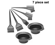 7 Piece Set Hair Dye Color Brush and Bowl Set, Hair Color Brush