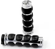 1" CHROME HAND GRIPS Throttle Boss For Suzuki Boulevard M109R M50 M90 C109R C90