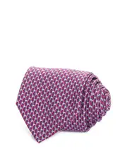 Canali Silk Classic Geometric Tie