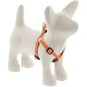 Lupine Reflective Small Step in Dog Harness 1/2" Wide Orange Diamond with 12-18"