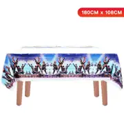 Battle Royale Theme Plastic Tablecloth Table Cover 180cm x 108cm - Kids Birthday Party Tableware
