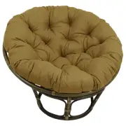 Blazing Needles IndoorBYOutdoor Papasan Cushion 1 Count Pack of 1 Wheat