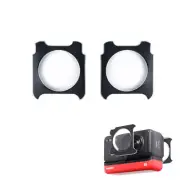 2pc Panoramic Lens Adhesive Lens Protector Action Camera for Insta360 ONE RS/R