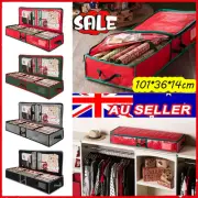 Christmas Xmas Wrapping Paper Storage Bag Tidy Gift Wrap Organizer Decoration TL