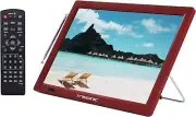 Portable Rechargeable 14 Inch LED TV with HDMI, SD/MMC, USB, VGA, AV In/Out and