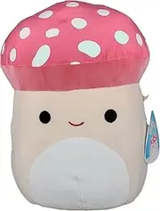 Official KellyToy Squishmallows Malcom The Mushroom Fuzzy TOP Plush Stuffed Toy (12 inch)