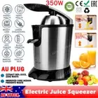 Electric Fruit Juicer Press Citrus Lemon Lime Squeezer Extractor Machine Handle