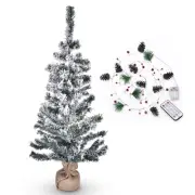 Christmas Tree Artificial Pine Cone String Lights Kit 3/4/5/6Ft Xmas Decoration
