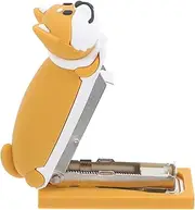 WEKADRIN Portable Mini Stapler Cute Dog Design Effortless Stapling Tool for School Office for Papers Documents