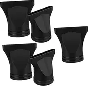 5pcs Hair Dryer Nozzles Attachments for Precise Styling Compatible with Hair Dryers Easy to Install and Replace for Salon and Home Use Plastic Nozzle
